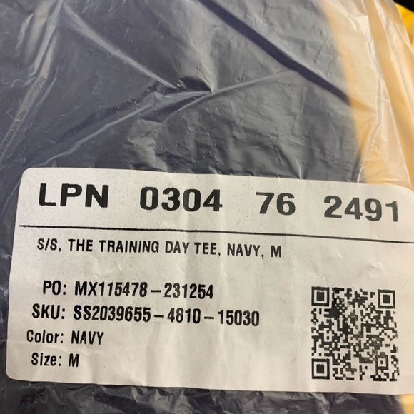 NEW FABLETICS THE TRAINING DAY TEE IN NAVY Multiple sizes - Picture 4 of 11